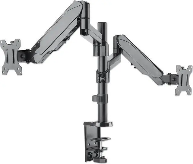 Alt view image 11 of 20 - Manhattan Universal Gas Spring Dual Monitor Mount