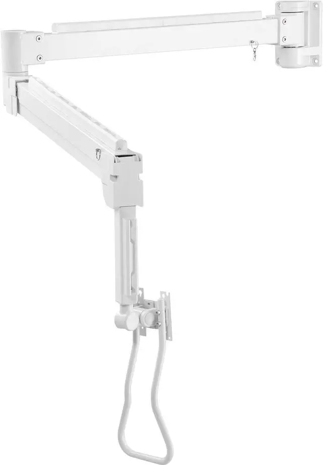 Alt view image 8 of 19 - Tripp Lite Safe-IT DWMLARM1732AM Mounting Arm for TV, Monitor, HDTV, Notebook, Flat Panel Display, Interactive Whiteboard, Digital Signage Display - White