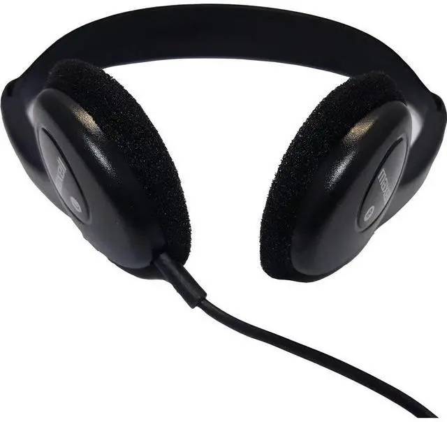 Alt view image 10 of 16 - Maxell 199845 6 ft. Cord Adjustable Headband Wired Headphones