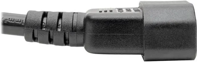 Alt view image 7 of 12 - 10FT POWER CORD ADAPTER CABLE C19 TO C14 10A 16AWG