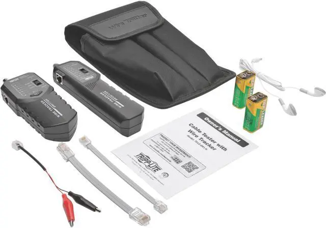 Alt view image 15 of 19 - Tripp Lite Multi-Function Cable Tester with Wire Tracker & Tone Generator, RJ45, RJ11, BNC (T012-001-K)