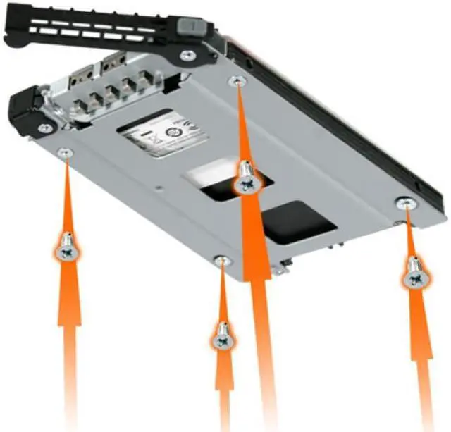 Alt view image 8 of 9 - ICY DOCK Storage Accessory MB998TP-B 2.5inch SATA HDD/SSD Drive Tray for MB998 Series