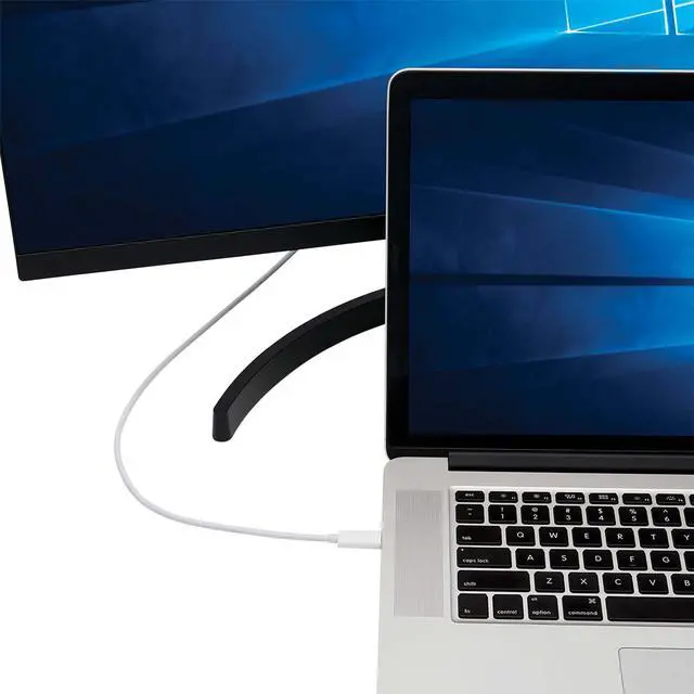 Alt view image 5 of 9 - Tripp Lite U444-010-DE 10 ft. Male to Male USB-C to DVI Adapter Cable, White