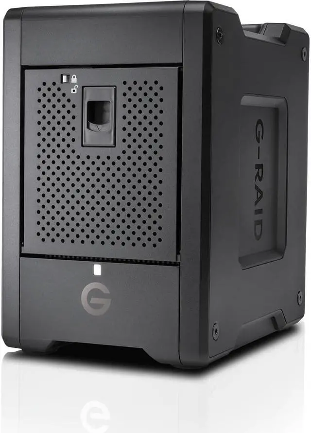Alt view image 11 of 11 - G-Technology G-RAID Shuttle 4 Storage System SDPH34H024TNBAAB