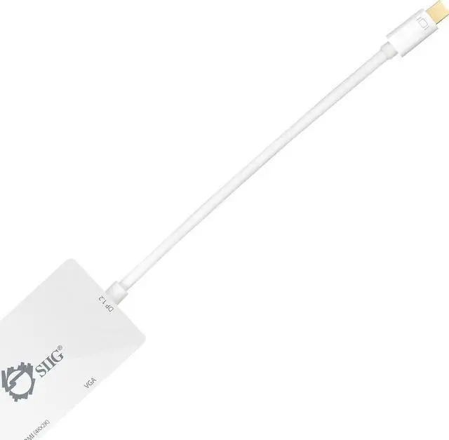 Alt view image 11 of 20 - SIIG CB-DP1H11-S1 Mini DisplayPort 1.2 to HDMI