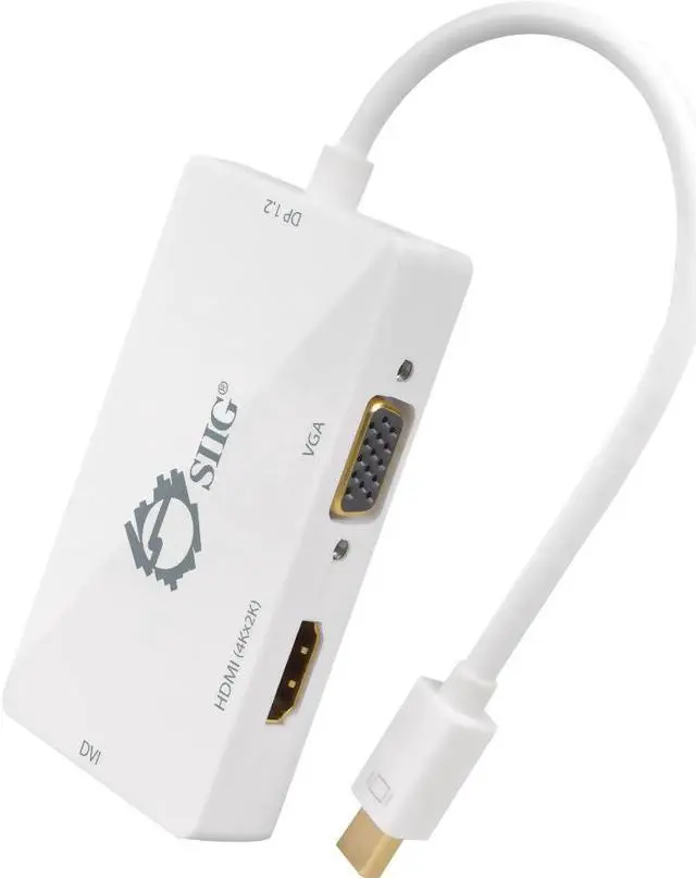 Alt view image 13 of 20 - SIIG CB-DP1H11-S1 Mini DisplayPort 1.2 to HDMI