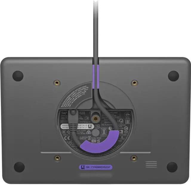 Alt view image 6 of 20 - Logitech TAP IP Make Video Meetings Simple to Join with a Network-connected Touch Controller - Graphite
