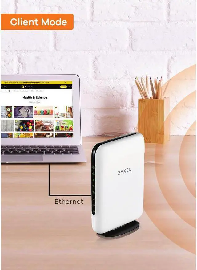 Alt view image 6 of 10 - Zyxel WAC500H AC1200 W2 Wireless Gigabit Wall Access Point, 2 GbE PT Ports (1 PoE), Cloud, App, Direct or Controller Management, 1 Year Nebula Pro Included, POE+ Powered