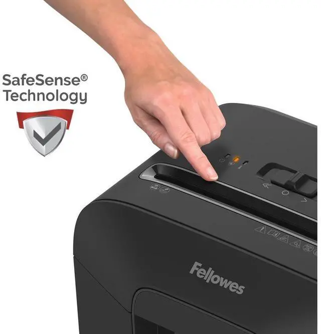 Alt view image 18 of 20 - Fellowes Powershred LX85 12-Sheet Cross Cut Personal Paper Shredder (FEL4400401)