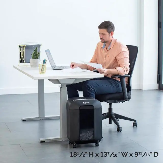 Alt view image 17 of 20 - Fellowes Powershred LX85 12-Sheet Cross Cut Personal Paper Shredder (FEL4400401)