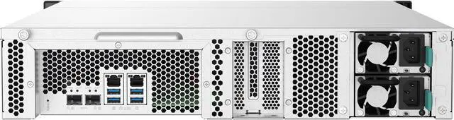 Alt view image 18 of 20 - TS-1232PXU-RP-4G-US QNAP 2U 12-Bay ARM-based 2.5G &10G NAS