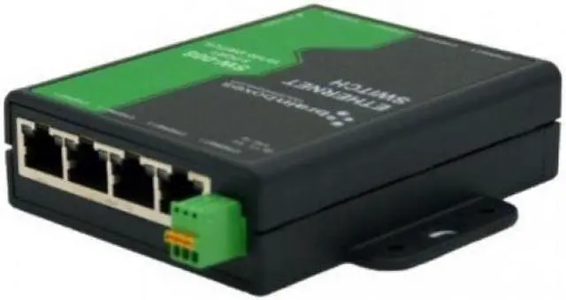 Alt view image 15 of 16 - Brainboxes 8 Port Unmanaged Ethernet Switch Wall Mountable SW008