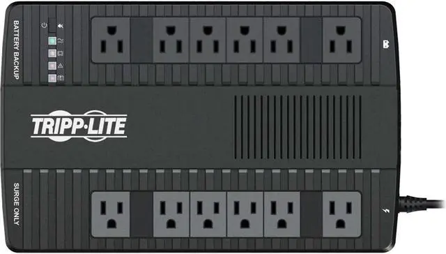 Alt view image 9 of 19 - Tripp Lite OmniSmart 550VA 12-Outlet Ultra-compact UPS OMNISMART550MX