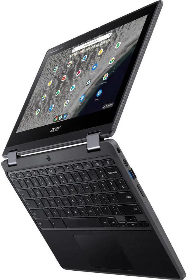 Alt view image 5 of 14 - Acer Chromebook Spin 511 R753T R753T-C8H2 11.6" Touchscreen Convertible 2 in 1 Chromebook - HD - 1366 x 768 - Intel Celeron N4500 Dual-core (2 Core) 1.10 GHz - 4 GB RAM - 32 GB Flash Memory - Chr