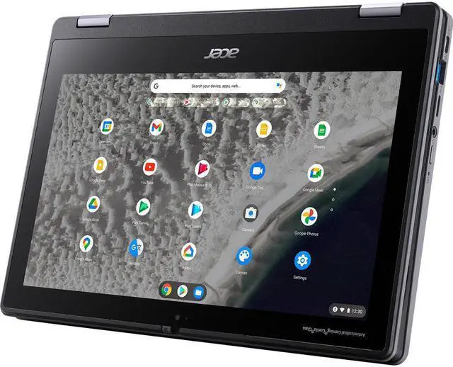 Alt view image 6 of 16 - Acer Chromebook Spin 511 R753T R753T-C1PT 11.6" Touchscreen Convertible 2 in 1 Chromebook - HD - 1366 x 768 - Intel Celeron N5100 Quad-core (4 Core) 1.10 GHz - 8 GB RAM - 64 GB Flash Memory - Chr