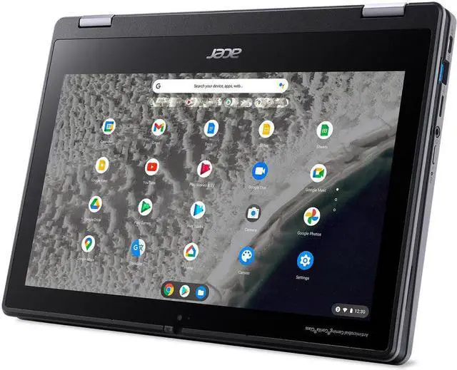 Alt view image 8 of 20 - Acer Chromebook Spin 511 R753T R753T-C2MG 11.6" Touchscreen Convertible 2 in 1 Chromebook - HD - 1366 x 768 - Intel Celeron N4500 Dual-core (2 Core) 1.10 GHz - 4 GB RAM - 32 GB Flash Memory - Chr