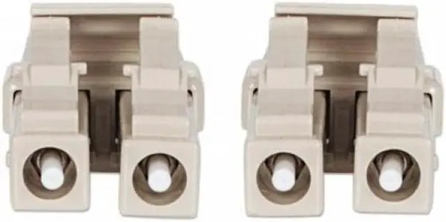 Alt view image 4 of 12 - Intellinet Fiber Optic Patch Cable, Duplex, Multimode, LC/LC, 50/125 Âµm, OM3, 2.0 m (7.0 ft.), Aqua