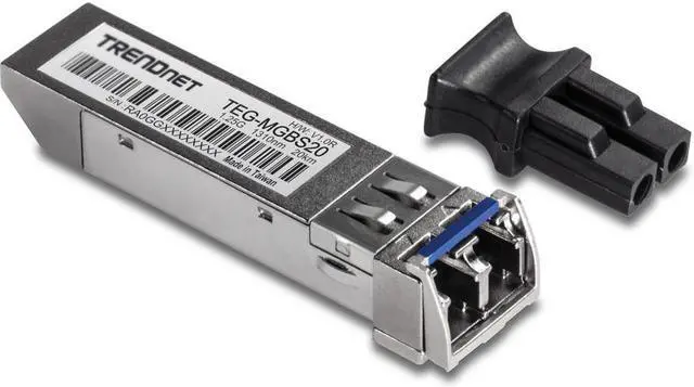 Alt view image 10 of 12 - TRENDnet TEG-MGBS20, SFP Single Mode LC Module (20km)