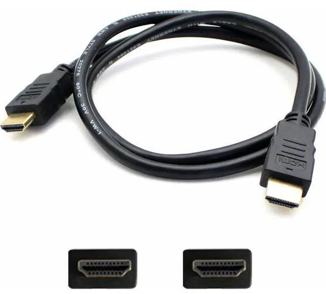Alt view image 12 of 16 - 5Pk 35Ft Hdmi 1.3 Male To Hdmi 1.3 Male Black Cables For Resolution Up To 2560X1600 (Wqxga)