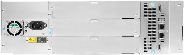 Alt view image 4 of 6 - HPE StoreEver MSL3040 Scalable Library Base Module - Tape library - slots: 40 - no tape drives - rack-mountable - 3U