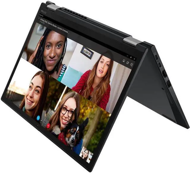 Alt view image 6 of 9 - Lenovo ThinkPad X13 Yoga Gen 2 20W80056US 13.3" Touchscreen Convertible 2 in 1 Notebook - WUXGA - 1920 x 1200 - Intel Core i7 11th Gen i7-1165G7 Quad-core (4 Core) 2.80 GHz - 16 GB RAM - 512 GB S