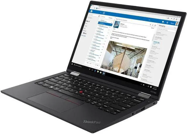 Alt view image 7 of 9 - Lenovo ThinkPad X13 Yoga Gen 2 20W80056US 13.3" Touchscreen Convertible 2 in 1 Notebook - WUXGA - 1920 x 1200 - Intel Core i7 11th Gen i7-1165G7 Quad-core (4 Core) 2.80 GHz - 16 GB RAM - 512 GB S