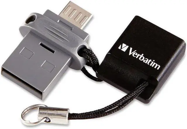 Alt view image 8 of 15 - 32GB STORE N GO DUAL USB FLASH DRIVE