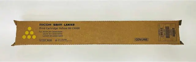 Alt view image 3 of 3 - RICOH 842280 RICOH YELLOW TONER FOR USE IN IMC4500 IMC6000 ESTIMATED YIELD 22,500 PAGES