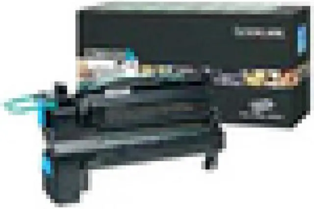 Alt view image 10 of 13 - Lexmark C792X4CG Extra High Yield Return Program Toner Cartridge - Cyan