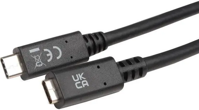 Alt view image 7 of 11 - V7 V7UC3EXT-2M USB-C Data Transfer Cable V7UC3EXT2M