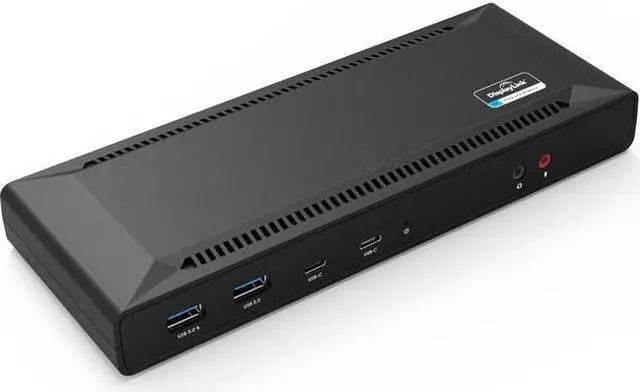 Alt view image 2 of 14 - 4XEM Slim USB-C Dual 4K with Power Delivery Universal Docking Station 4XUG69PD1