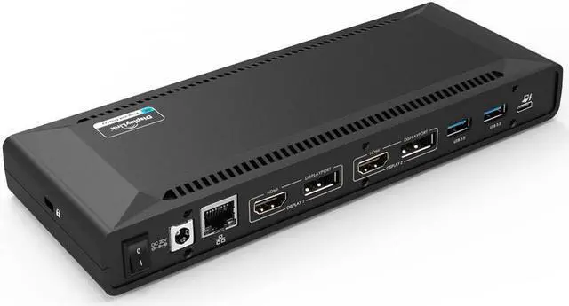 Alt view image 5 of 14 - 4XEM Slim USB-C Dual 4K with Power Delivery Universal Docking Station 4XUG69PD1