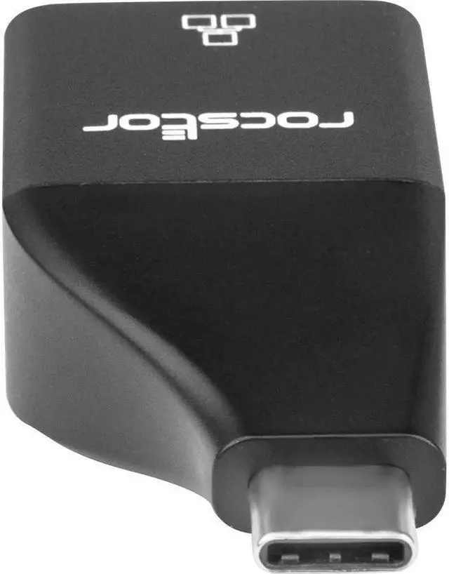 Alt view image 6 of 12 - Rocstor USB-C to Gigabit Ethernet Adapter USB 3.0 Y10A240A1