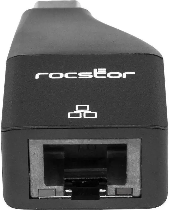 Alt view image 4 of 12 - Rocstor USB-C to Gigabit Ethernet Adapter USB 3.0 Y10A240A1