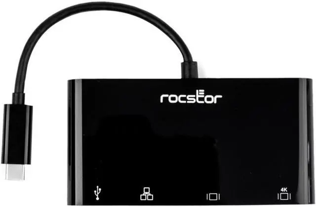 Alt view image 4 of 18 - Rocstor Docking Station