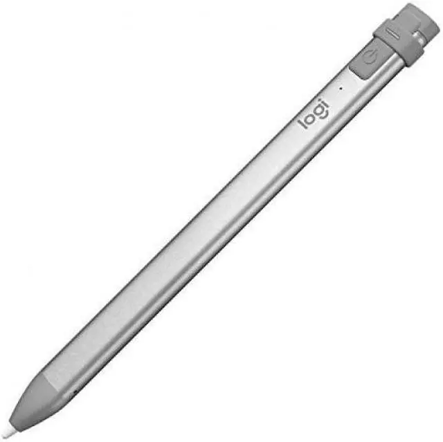 Alt view image 7 of 16 - Logitech 914-000051 Crayon Digital Pencil for Select Apple iPad Tablets Gray