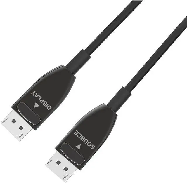Alt view image 3 of 9 - 4XEM 10M 33FT Active Optical Fiber 1.4 DisplayPort Cable 4XFIBERDPAOC10M