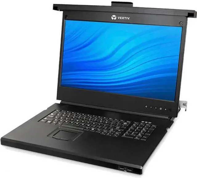 Alt view image 3 of 10 - Avocent 18.5"LRA LCD Console LCD 16P KVM 16 Cables USB KB US (LRA185KMM16D-G01)