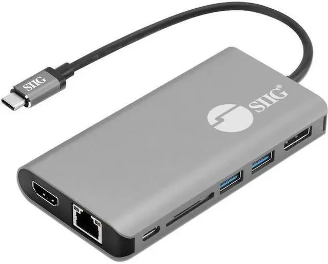Alt view image 6 of 20 - USB-C MST VIDEO WITH HUB LAN &