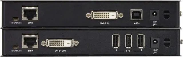 Alt view image 5 of 10 - ATEN CE610A DVI HDBaseT KVM Extender with ExtremeUSB