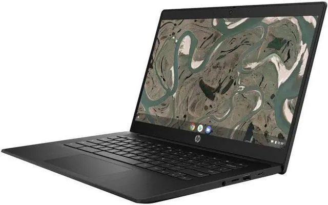 Alt view image 4 of 13 - HP Chromebook 14 G7 14" Chromebook - HD - 1366 x 768 - Intel Celeron N4500 Dual-core (2 Core) - 4 GB RAM - 32 GB Flash Memory - Intel Chip - Chrome OS - Intel UHD Graphics - 12.50 Hour Battery Ru