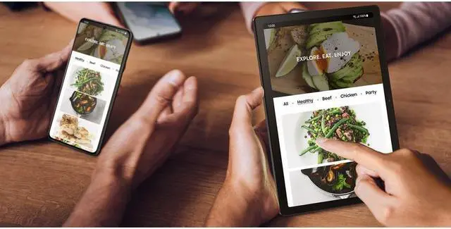 Alt view image 7 of 20 - SAMSUNG Galaxy Tab A8 SM-X200NZAAXAR 3GB Memory 32GB Flash Storage 10.5" 1920 x 1200 Tablet PC Dark Gray