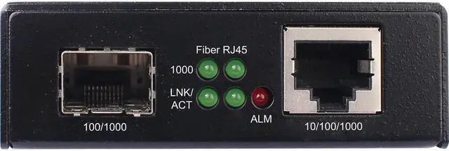 Alt view image 8 of 11 - Tripp Lite Hardened Fiber Media Converter RJ45/SFP 10/100/1000Mbps N785H01SFP