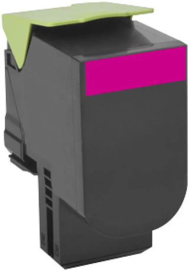 Alt view image 7 of 11 - Lexmark 80C0SMG TAA Return Program Toner Cartridge - Magenta