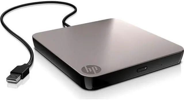 Alt view image 7 of 9 - HPE Mobile USB DVD-RW Optical Drive External DVD-Writer