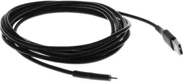 Alt view image 10 of 16 - AddOn 2.0m (6.6ft) USB 2.0 (A) Male to Lightning Male Sync and Charge Black Cable