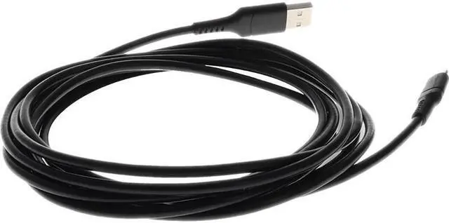 Alt view image 9 of 16 - AddOn 2.0m (6.6ft) USB 2.0 (A) Male to Lightning Male Sync and Charge Black Cable