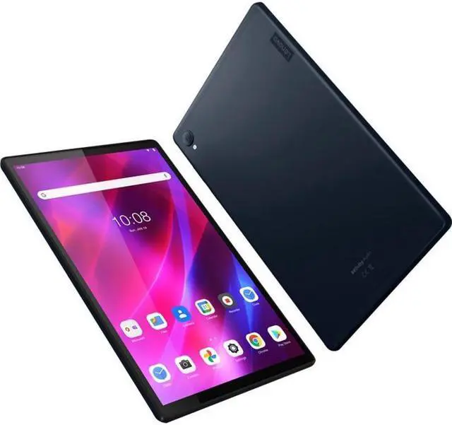Alt view image 5 of 20 - Lenovo Tab K10 TB-X6C6F ZA8N0044US Tablet - 10.3" WUXGA - Helio P22T Octa-core (8 Core) 1.80 GHz - 4 GB RAM - 64 GB Storage - Android 11 - Abyss Blue - MediaTek SoC Platform SoC - Upto 2 TB - 192