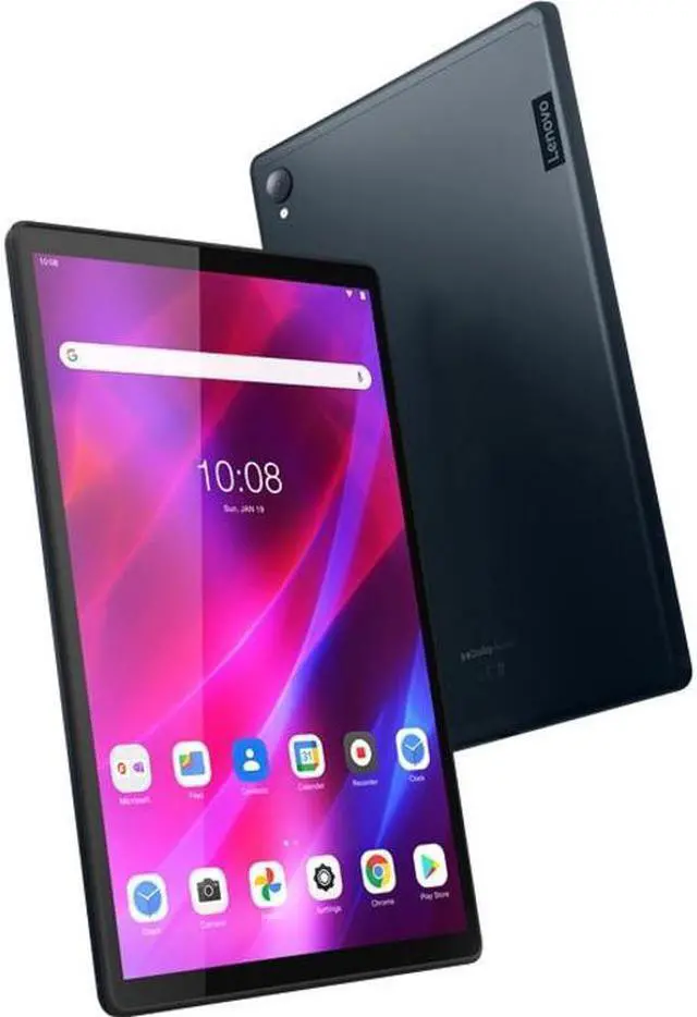 Alt view image 4 of 20 - Lenovo Tab K10 TB-X6C6F ZA8N0044US Tablet - 10.3" WUXGA - Helio P22T Octa-core (8 Core) 1.80 GHz - 4 GB RAM - 64 GB Storage - Android 11 - Abyss Blue - MediaTek SoC Platform SoC - Upto 2 TB - 192