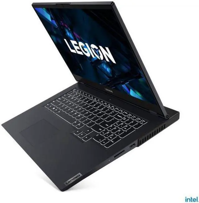 Alt view image 4 of 11 - Lenovo Legion 5 17.3" 144Hz Gaming Laptop Intel Core i7-11800H 8GB RAM 1TB SSD RTX 3050 Ti 4GB GDDR6 - 11th Gen i7-11800H Octa-core - NVIDIA GeForce RTX 3050 Ti 4GB GDDR6 - 144 Hz Refresh Rate -